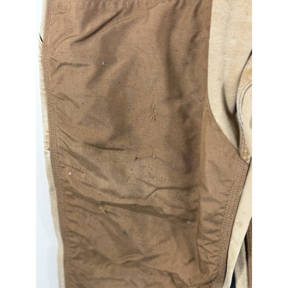 Carhartt Double Knee Carpenter Pants Men's Distressed Canvas Workwear Grunge - Picture 4 of 12